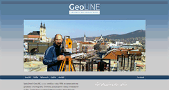 Desktop Screenshot of geoline.sk